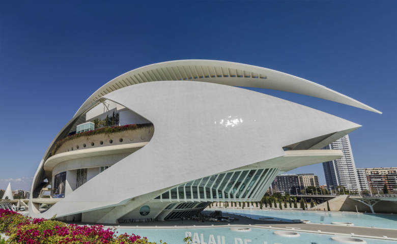 147 - Valencia - Ciutat de Les Arts i Les Ciencies - Palau de Les Arts